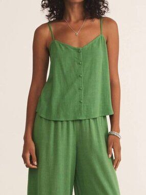 NEW Z SUPPLY savoy tank top in GREEN